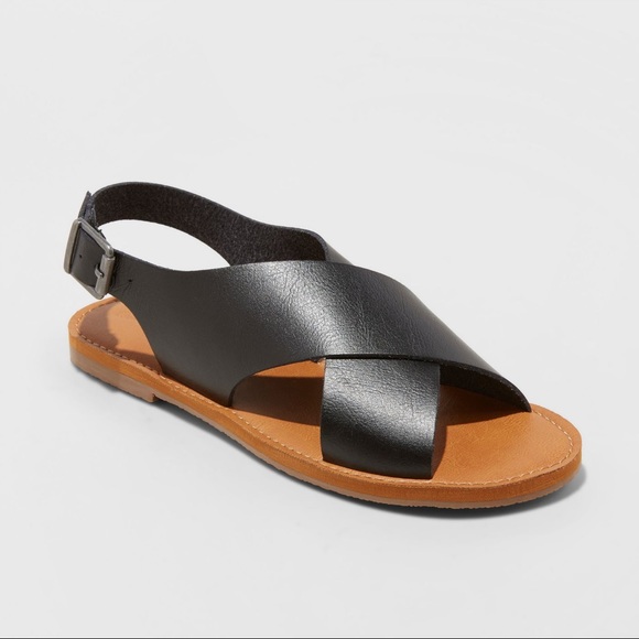 Universal Thread Shoes - Women's Sarina Crossband Sandals